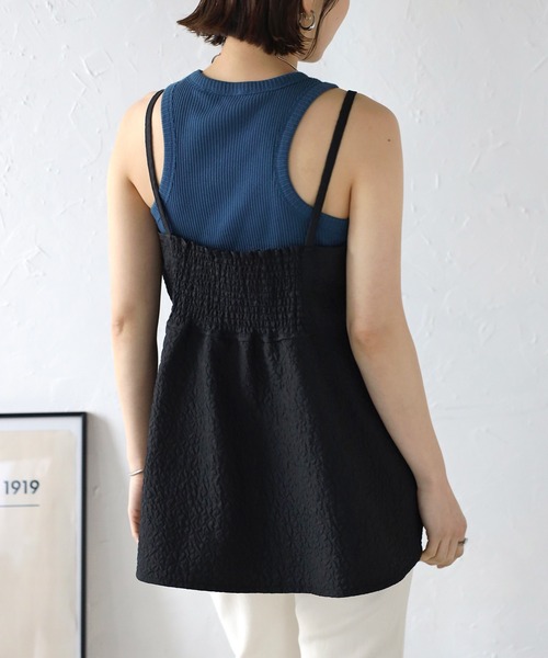 新品 かぐれ ジャガードキャミソール かぐれ（カグレ）の「ジャガードキャミソール（キャミソール）」 - WEAR