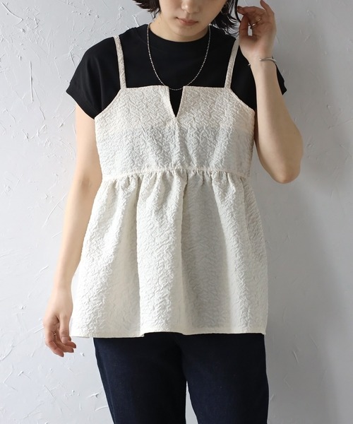 cygne シーニュ　キャミビスチェ　Ines　ジャガード　ビスチェ cygne シーニュキャミビスチェInesジャガードビスチェ