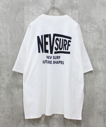 NEVSURF BIGシルエット 半袖プリントT
