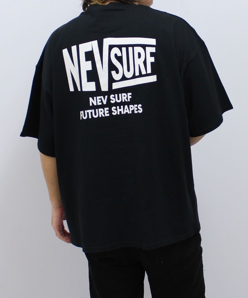 NEV(ネブ)の「NEVSURF BIGシルエット 半袖プリントT(Tシャツ/カットソー・メンズ・ホワイト系その他/ベージュ/オレンジ/オフホワイト/ホワイト系その他3/グレー系その他/ミント/ネイビー/ブラック/ホワイト系その他2/ベージュ系その他/ブラック系その他/ダークグリーン系/チャコール/ダークグリーン/ホワイト系その他4・XL/M/L)」の17枚目の写真