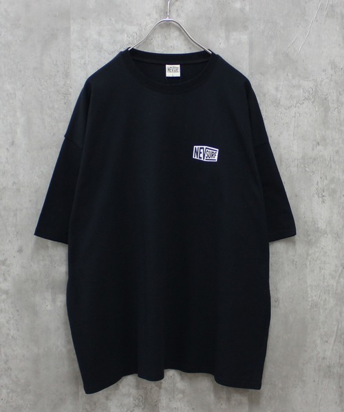 NEV(ネブ)の「NEVSURF BIGシルエット 半袖プリントT(Tシャツ/カットソー・メンズ・ホワイト系その他/ベージュ/オレンジ/オフホワイト/ホワイト系その他3/グレー系その他/ミント/ネイビー/ブラック/ホワイト系その他2/ベージュ系その他/ブラック系その他/ダークグリーン系/チャコール/ダークグリーン/ホワイト系その他4・XL/M/L)」の18枚目の写真