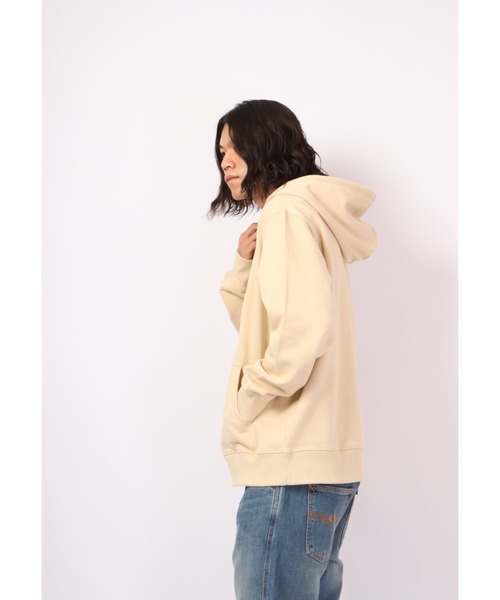 Nudie Jeans（ヌーディージーンズ）の「Franke Logo パーカー（パーカー・メンズ・オフホワイト・SMALL/MEDIUM/LARGE/X-SMALL）」の2枚目の写真