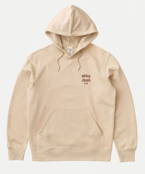 Nudie Jeans（ヌーディージーンズ）の「Franke Logo パーカー（パーカー・メンズ・オフホワイト・SMALL/MEDIUM/LARGE/X-SMALL）」の9枚目の写真