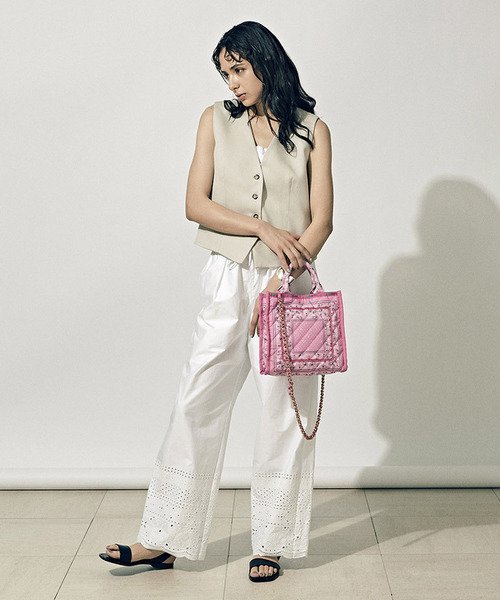 LeSportsac（レスポートサック）の「SM CHAIN QUILT TOTE