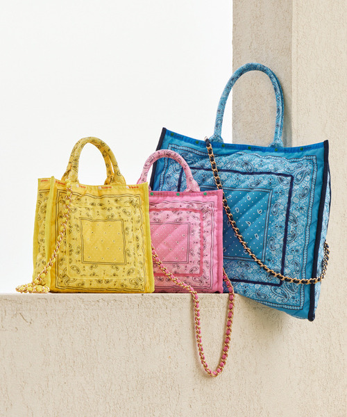 LeSportsac（レスポートサック）の「SM CHAIN QUILT TOTE