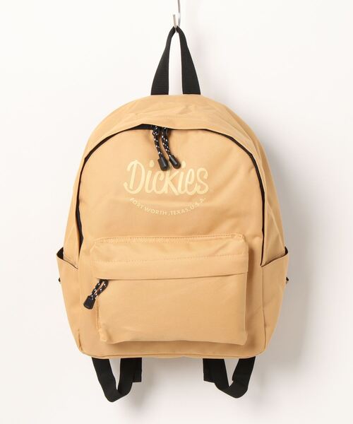 Dickies（ディッキーズ）の「Dickeis/ディッキーズ HW LOGO PRINT DAYPACK KIDS（バックパック/リュック・キッズ・ベージュ/ブラック/グリーン/ラベンダー/イエロー/ブルー・ONE SIZE）」の2枚目の写真