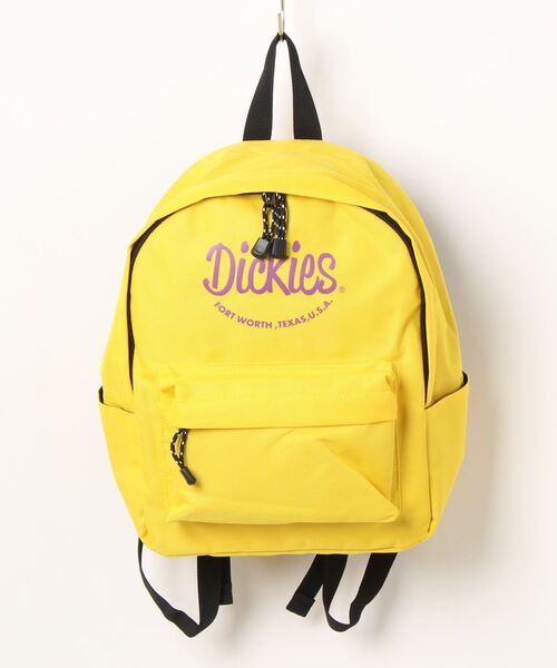 Dickies（ディッキーズ）の「Dickeis/ディッキーズ HW LOGO PRINT DAYPACK KIDS（バックパック/リュック・キッズ・ベージュ/ブラック/グリーン/ラベンダー/イエロー/ブルー・ONE SIZE）」の6枚目の写真
