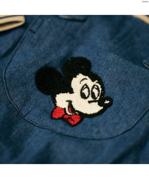 Disney(ディズニー)の「ディズニーキャラクターデニムサロペット・ボディースーツセット(その他ベビーウェア・キッズ・ドット/その他2・80/70)」の5枚目の写真