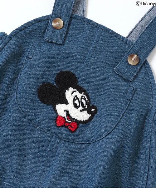 Disney(ディズニー)の「ディズニーキャラクターデニムサロペット・ボディースーツセット(その他ベビーウェア・キッズ・ドット/その他2・80/70)」の16枚目の写真