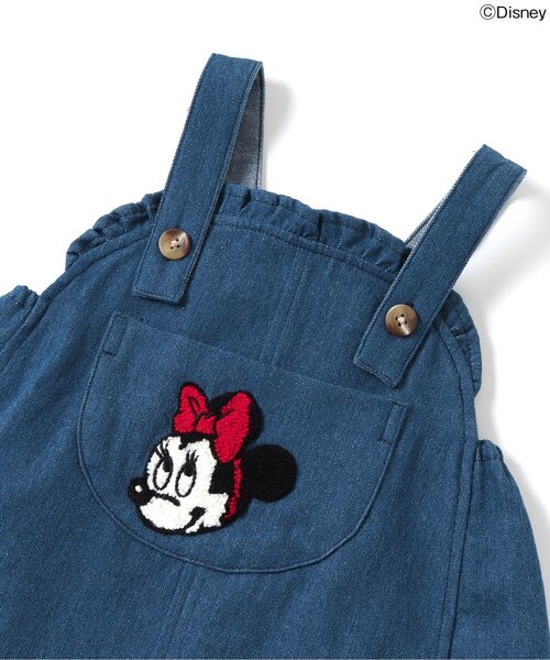 Disney(ディズニー)の「ディズニーキャラクターデニムサロペット・ボディースーツセット(その他ベビーウェア・キッズ・ドット/その他2・80/70)」の15枚目の写真