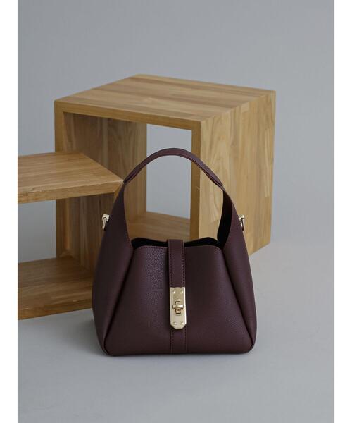 Te chichi（テチチ）の「ミニハンドバッグ（ハンドバッグ・レディース・キャメル/ボルドー/グリーン・F）」の3枚目の写真