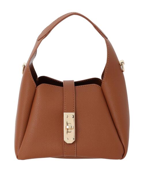 Te chichi（テチチ）の「ミニハンドバッグ（ハンドバッグ・レディース・キャメル/ボルドー/グリーン・F）」の11枚目の写真