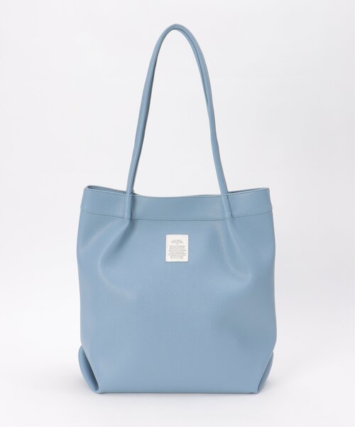 ikka（イッカ）の「GOKU楽PUトートバッグ（トートバッグ・レディース・グリーン/ベージュ/ブラック/マスタード/イエロー/オフホワイト/グレー/ブルー/シルバー系/ネイビー/オレンジ/キャメル/ブルー系その他/ブラウン/ワイン・FREE）」の20枚目の写真