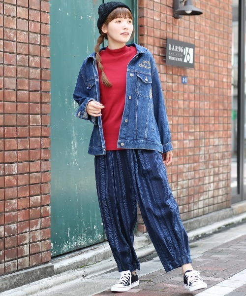 チチカカ（チチカカ）の「スパンテレコタートルプルオーバー（Tシャツ/カットソー・レディース・ブルーグリーン/ブラック/グレー/ボルドー・FREE）」の8枚目の写真