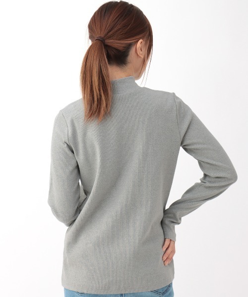 チチカカ（チチカカ）の「スパンテレコタートルプルオーバー（Tシャツ/カットソー・レディース・ブルーグリーン/ブラック/グレー/ボルドー・FREE）」の14枚目の写真