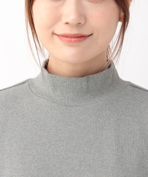 チチカカ（チチカカ）の「スパンテレコタートルプルオーバー（Tシャツ/カットソー・レディース・ブルーグリーン/ブラック/グレー/ボルドー・FREE）」の15枚目の写真