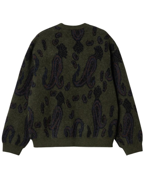 Carhartt WIP（カーハートダブリューアイピー）の「Carhartt WIP/カーハートダブリューアイピー MEDFORD SWEATER ニットセーター アルパカ I032349（ニット/セーター・メンズ・ブラウン/グリーン・L/S/M）」の9枚目の写真