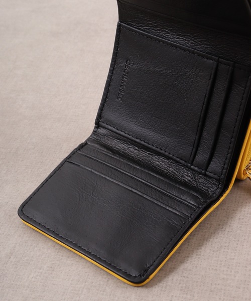 CECIL McBEE（セシルマクビー）の「QUILT　WALLET　ミニウォレット（財布・レディース・ベージュ/ブラック/イエロー・F）」の17枚目の写真