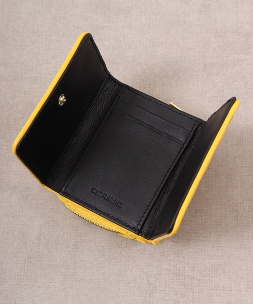 CECIL McBEE（セシルマクビー）の「QUILT　WALLET　ミニウォレット（財布・レディース・ベージュ/ブラック/イエロー・F）」の15枚目の写真