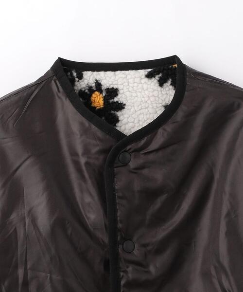 green label relaxing（グリーンレーベルリラクシング）の「TJ 総柄 タマボア ブルゾン 110cm-130cm（その他アウター・キッズ・ライトブルー/オフホワイト/ライラック・S130/XS110）」の22枚目の写真