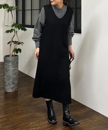 un dix cors | プルオーバー＋ワンピースセット(ワンピース)