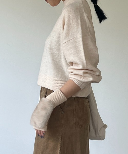 un dix cors（アンディコール）の「プルオーバー＋ワンピースセット（ワンピース・レディース・アイボリー/ブラック・FREE）」の5枚目の写真