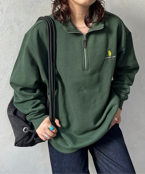 U.S. POLO ASSN.（ユーエスポロアッスン）の「1ポイント刺繍裏起毛