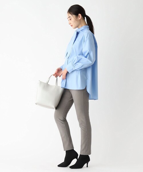 OPAQUE.CLIP(オペークドットクリップ)の「◆【大草直子さんコラボ】3wayマクラメ編みショルダートートバッグ(ショルダーバッグ・レディース・オフホワイト/シルバー/ブラック・00)」の8枚目の写真