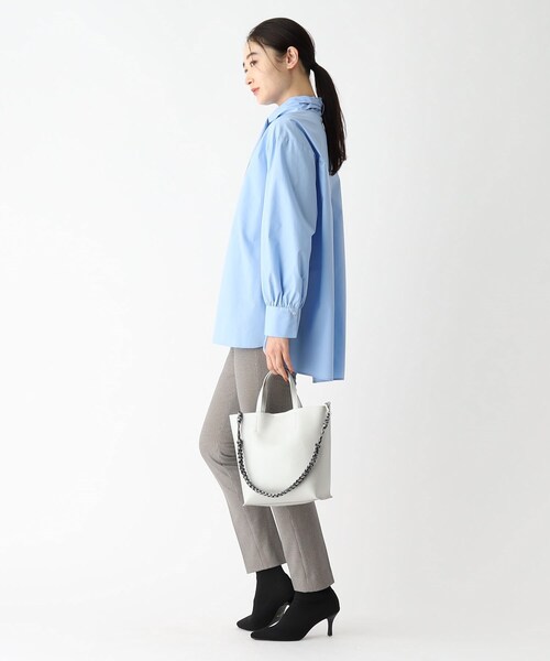 OPAQUE.CLIP(オペークドットクリップ)の「◆【大草直子さんコラボ】3wayマクラメ編みショルダートートバッグ(ショルダーバッグ・レディース・オフホワイト/シルバー/ブラック・00)」の9枚目の写真