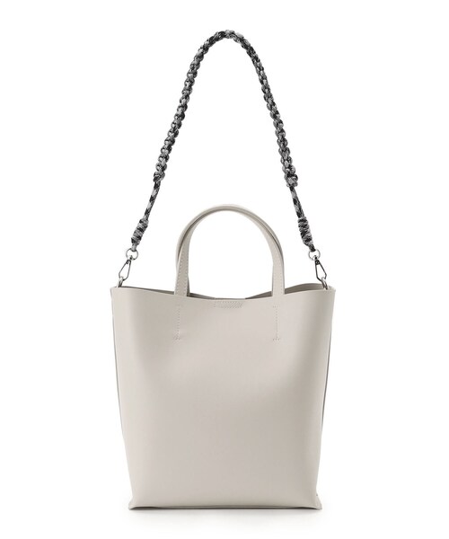 OPAQUE.CLIP(オペークドットクリップ)の「◆【大草直子さんコラボ】3wayマクラメ編みショルダートートバッグ(ショルダーバッグ・レディース・オフホワイト/シルバー/ブラック・00)」の15枚目の写真