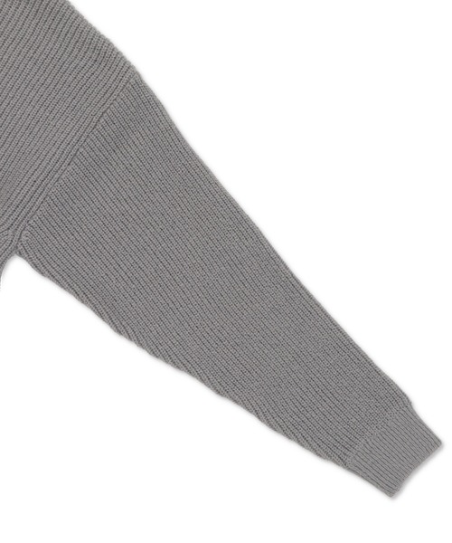 SPINNS(スピンズ)の「【ユニセックスで着用可能】ドライバーズニット プレーン(ニット/セーター・メンズ・ブラック/グレー/チャコール・ONESIZE)」の5枚目の写真