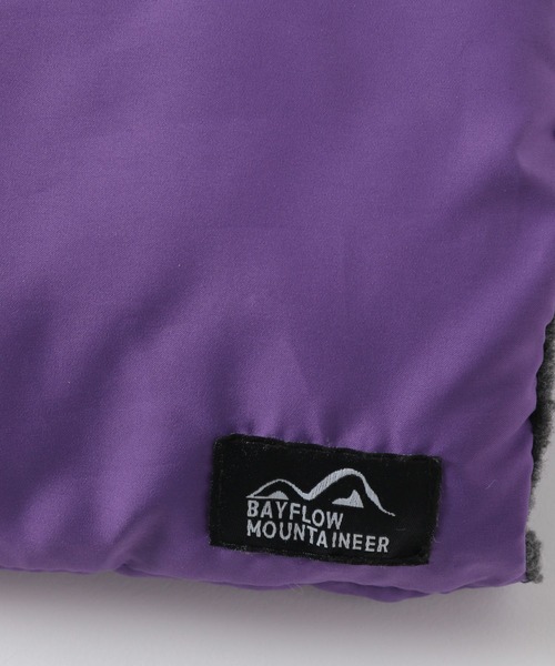 BAYFLOW（ベイフロー）の「中綿マフラー(KIDS)（マフラー・キッズ・パープル/ブラック/アイボリー・FREE）」の9枚目の写真