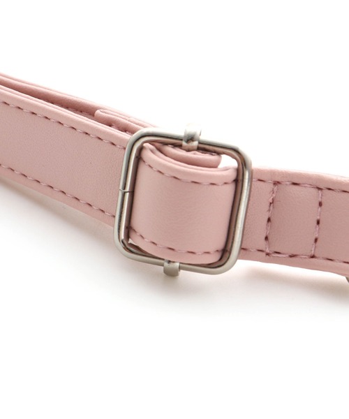 JENNI（ジェニィ）の「ミニポーチ付きキルティングショルダー（ショルダーバッグ・キッズ・ピンク/オフホワイト/ブラック・F）」の21枚目の写真