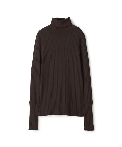ウールリブ タートルネックプルオーバー（Tシャツ/カットソー