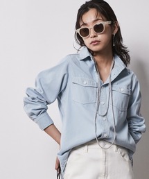 <大きいサイズ>製品染シャツ シックスタイル