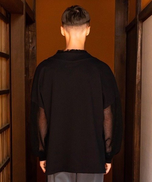 masterkey（マスターキー）の「mcg3373-CHILL ドルマンカーディガン（カーディガン/ボレロ・メンズ・イエロー/キナリ/ブラック・1/2）」の18枚目の写真