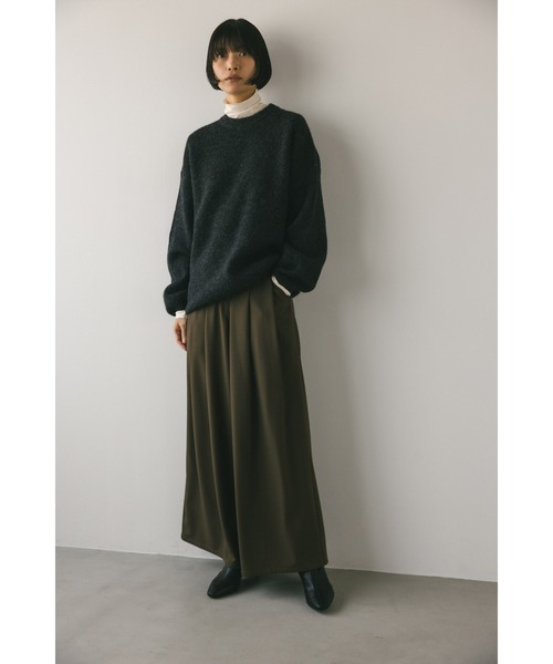 STYLEMIXER（スタイルミキサー）の「コクーンシルエットニット（ニット/セーター・レディース・ブラック/ピンク/ベージュ・FREE）」の16枚目の写真