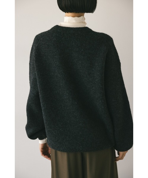 STYLEMIXER（スタイルミキサー）の「コクーンシルエットニット（ニット/セーター・レディース・ブラック/ピンク/ベージュ・FREE）」の19枚目の写真