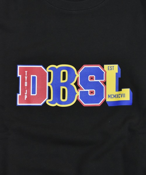 DOUBLE STEAL（ダブルスティール）の「スポーティーDBSL 裏パイルスウェット（スウェット・メンズ・トップグレー/ブラック・LARGE/MEDIUM）」の4枚目の写真