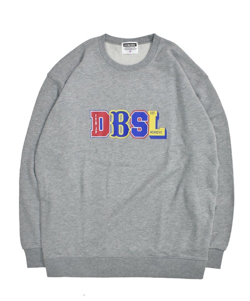 DOUBLE STEAL（ダブルスティール）の「スポーティーDBSL 裏パイルスウェット（スウェット・メンズ・トップグレー/ブラック・LARGE/MEDIUM）」の6枚目の写真