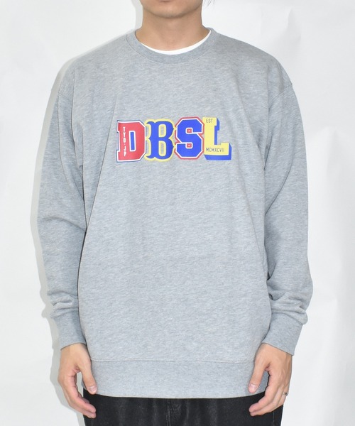 DOUBLE STEAL（ダブルスティール）の「スポーティーDBSL 裏パイルスウェット（スウェット・メンズ・トップグレー/ブラック・LARGE/MEDIUM）」の10枚目の写真