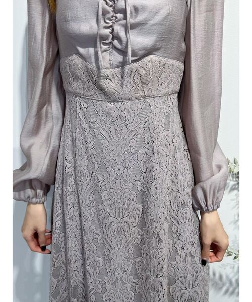 EATME（イートミー）の「ハートカットレースワンピース（ワンピース・レディース・ブラック/ピンク・MEDIUM/SMALL）」の6枚目の写真