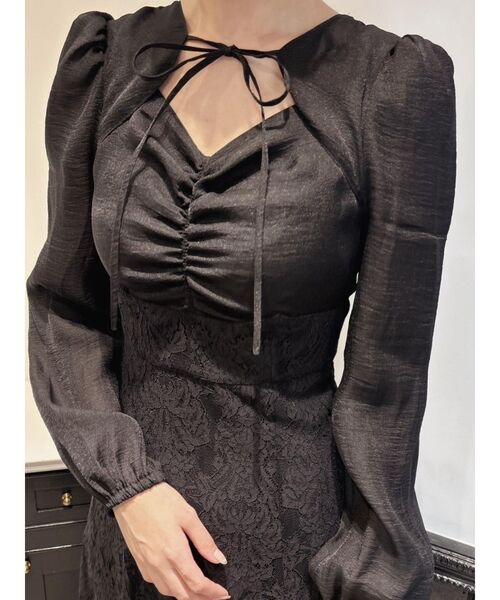 EATME（イートミー）の「ハートカットレースワンピース（ワンピース・レディース・ブラック/ピンク・MEDIUM/SMALL）」の22枚目の写真