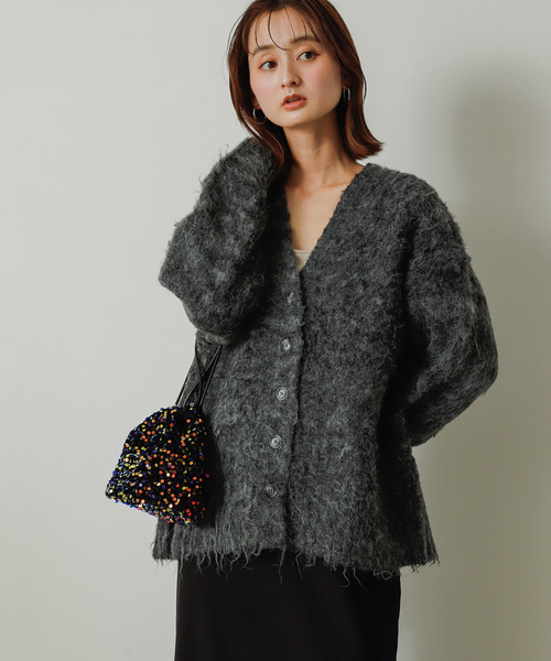 SENSE OF PLACE by URBAN RESEARCH（センスオブプレイスバイアーバンリサーチ）の「スパンコールショルダーバッグ（ショルダーバッグ・レディース・グレー/ブラック/ネイビー・ONE）」の10枚目の写真