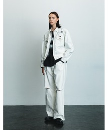 F/CE.  | F/CE. WRANGLER REBUILDING WHITE DENIM PANTS / エフシーイー ラングラー リビルディング ホワイトデニム パンツ(デニムパンツ)