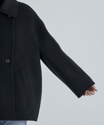 CINOH（チノ）の「【CINOH/チノ】別注 WOOL CASIMERE W FACE COAT