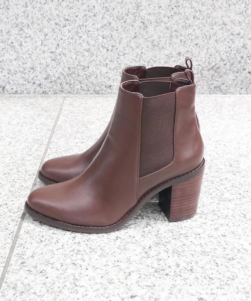 Boisson Chocolat(ボワソンショコラ)の「ボワソンショコラ/BBC サイドゴアショートブーツ70(ブーツ・レディース・ダークブラウン/オリーブ/その他/ブラック・22cm/22.5cm/24cm/23.5cm/25cm/23cm/24.5cm)」の8枚目の写真