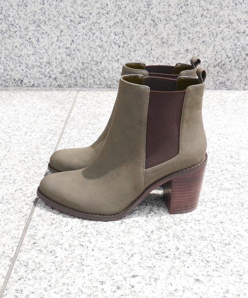 Boisson Chocolat(ボワソンショコラ)の「ボワソンショコラ/BBC サイドゴアショートブーツ70(ブーツ・レディース・ダークブラウン/オリーブ/その他/ブラック・22cm/22.5cm/24cm/23.5cm/25cm/23cm/24.5cm)」の9枚目の写真