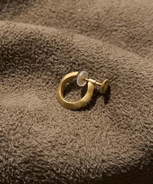 GILD ギルド / Undulate hoop earring_small シルバー925 フープイヤリング / G211-ER01（イヤリング）｜GILD（ギルド）