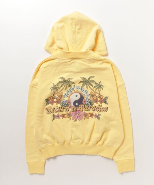 ビラボン レディース ジップアップパーカー 長袖 ジップパーカー フーディー バックロゴ BC014-018 BILLABONG SUF BILLABONG ビラボン レディース ジップアップパーカー 長袖